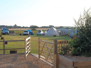 Entrance to the field