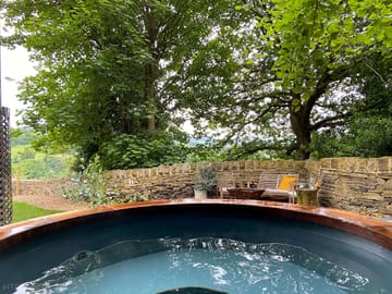 View from the hot tub