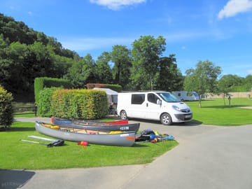 Spacious pitches