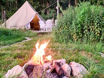 Firepit in action