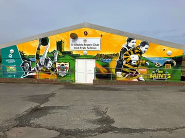St davids rfc building