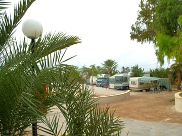 Pitches for motorhomes and caravans