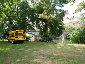 Pitches by the river
