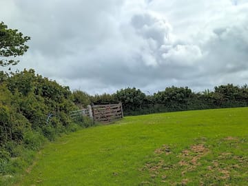 Campsite entrance