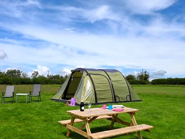 Wild camping pitch