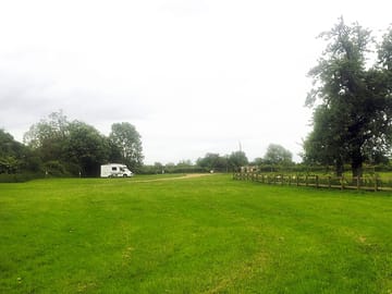 Grass pitches and beautiful views