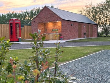 Shower block and wash area is within easy reach