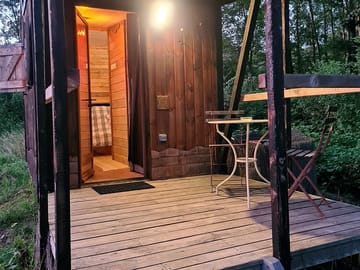 Deck and outdor seating