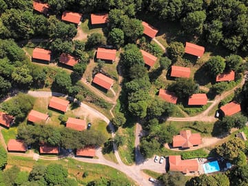 Aerial view of the site
