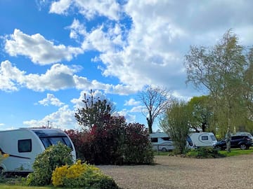 People making the most of being back out on the road using our hardstanding pitches!