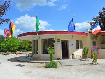 Reception building