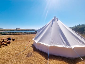 Views from the bell tent
