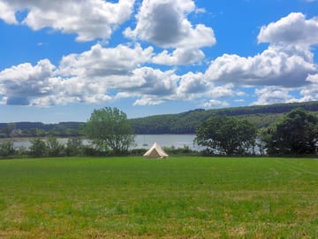 The camping field
