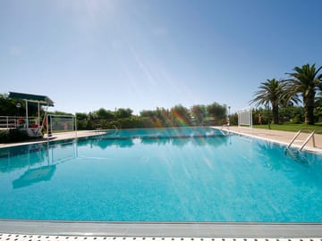Swimming pool on a sunny day