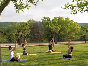 Yoga class
