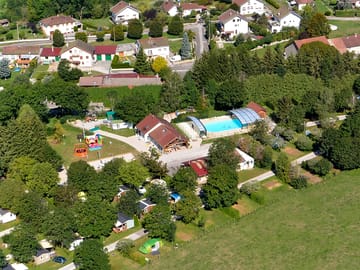 View over the campsite