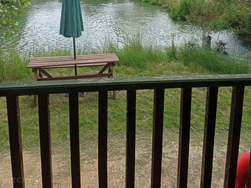 View from the cabin porch