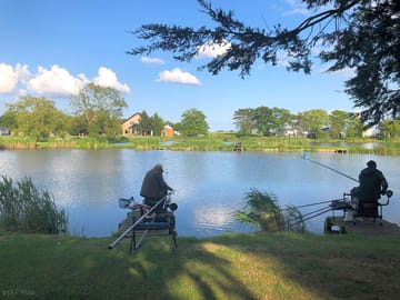 Fishing on the lake