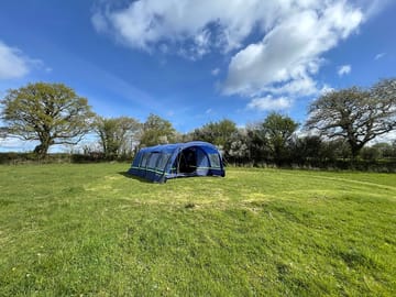 Spacious grass pitch