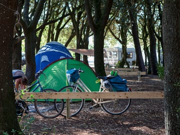 Bikes on site