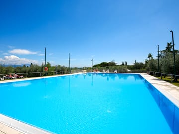 One of the three swimming pools