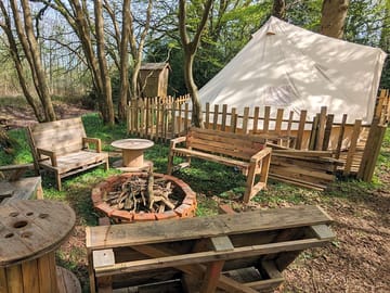 Shibui yurt firepit