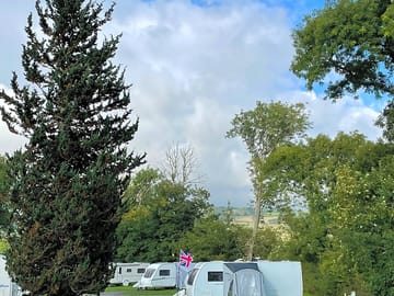 Plenty of space and quiet on the hardstanding pitches