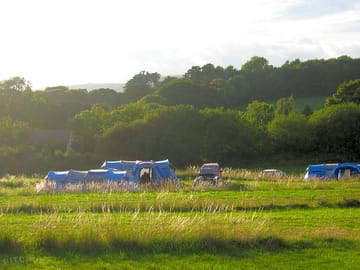 Flat grass pitches