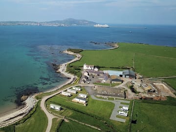 Aerial view of the site