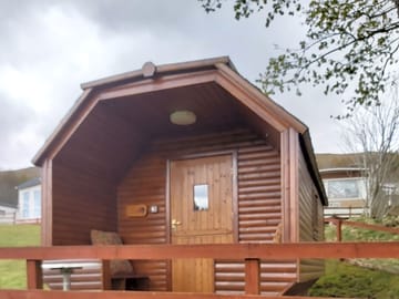 Camping pod exterior