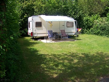 Quiet grass pitches