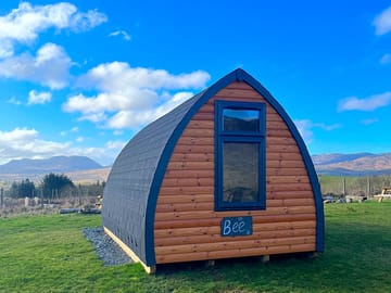 Bee camping pod