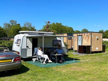 Pitches with private bathroom facilities