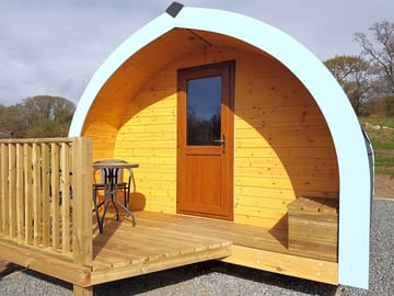 Outside the pod