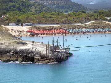 Directly on the beach