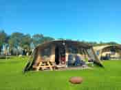 Rental tent exterior