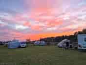 Red sky at night