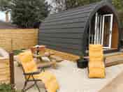 Outdoor seating area