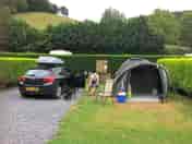 Nice private pitches. This one had your own electric and water fap