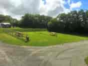 Our Whitesands pitches, just the 2 which are 9m x 15m and have 16amp EHU. Picnic bench included