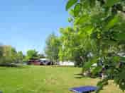 TE2 electric grass tent pitch