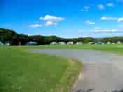 Spacious camping fields