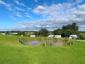 On-site fishing pond