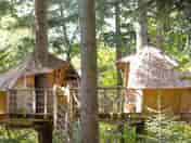 Cabin for kids and cabin for adults