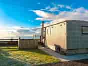 Shepherd's huts by the sea