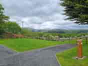 Small hardstanding pitch