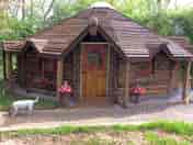 View of the yurt