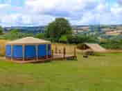 Meadow yurt from outside