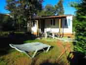 Exterior with shaded decking