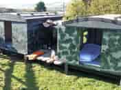 Hive double with decking